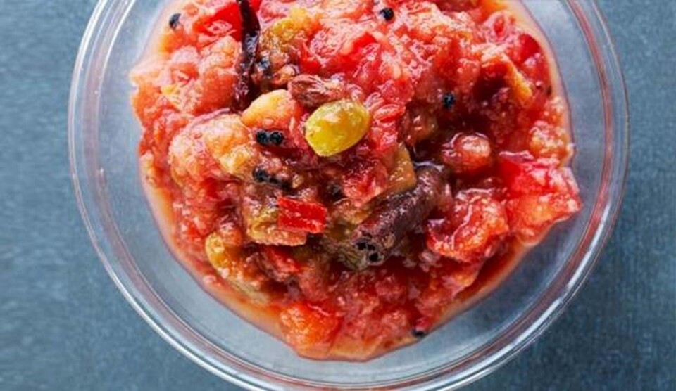 Opskrift på julechutney