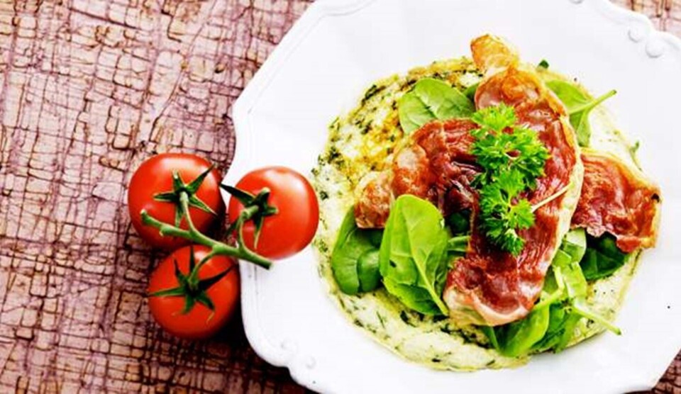 Opskrift på brunch med omelet og smoothie