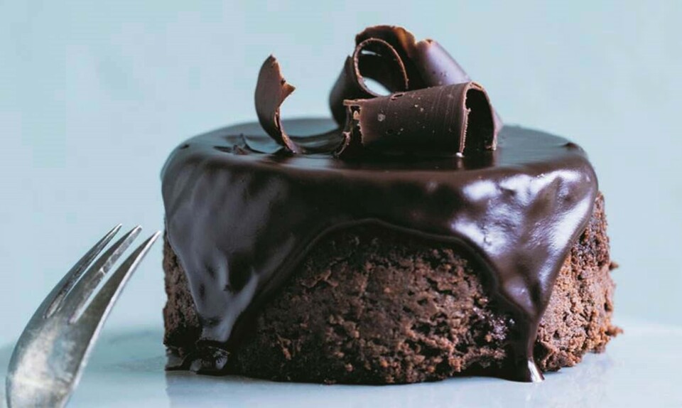 Cheesecake med chokolade