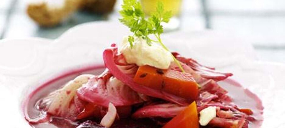 Russisk rødbedesuppe med ingefær