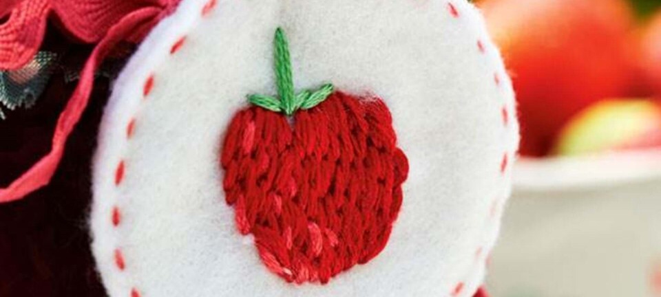 Broder selv: Fint jordbær på mærkat