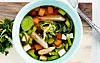 vinter suppe med kylling og rødder