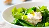 Opskrift på ricotta med sukkerærter og mynte