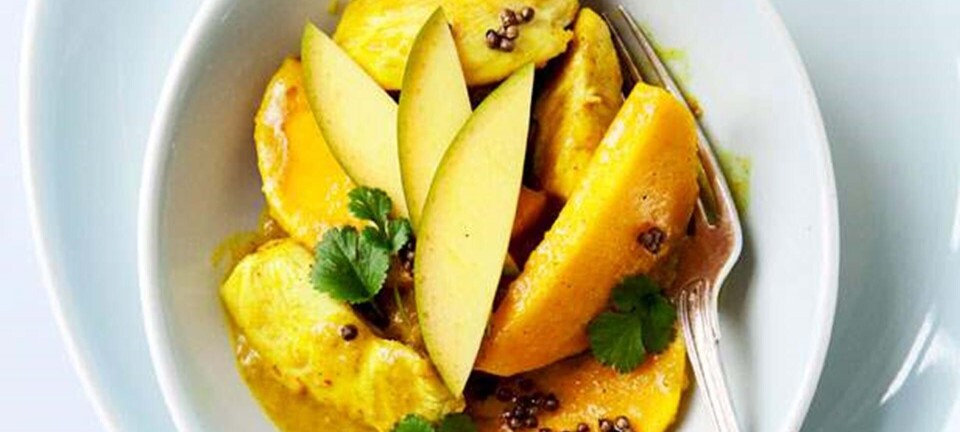 Butternut squash og kylling