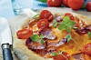 Pizza med bacon