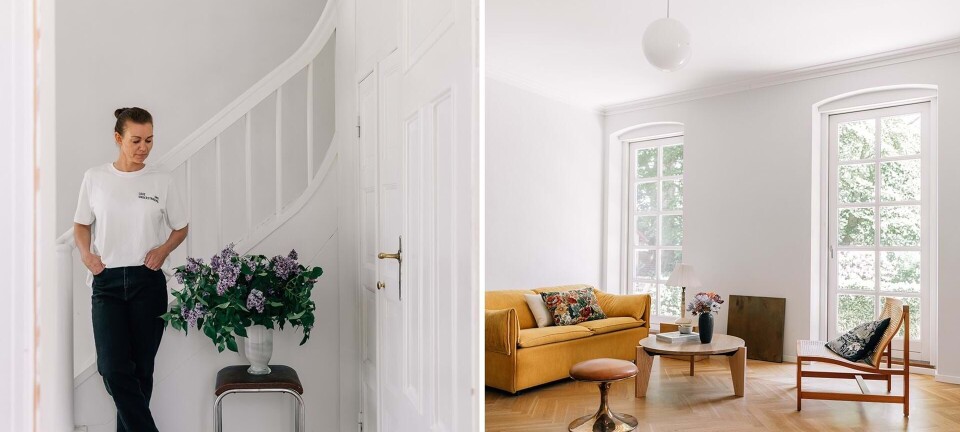 Betina og Lasse har forvandlet byens gamle præstebolig til et sandt drømmehjem