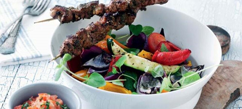 Green mixed grill