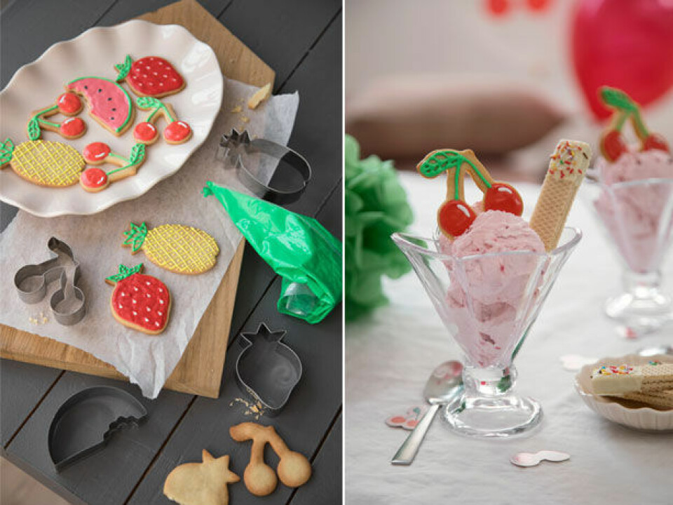 Kirsebær tema Søstrene Grene