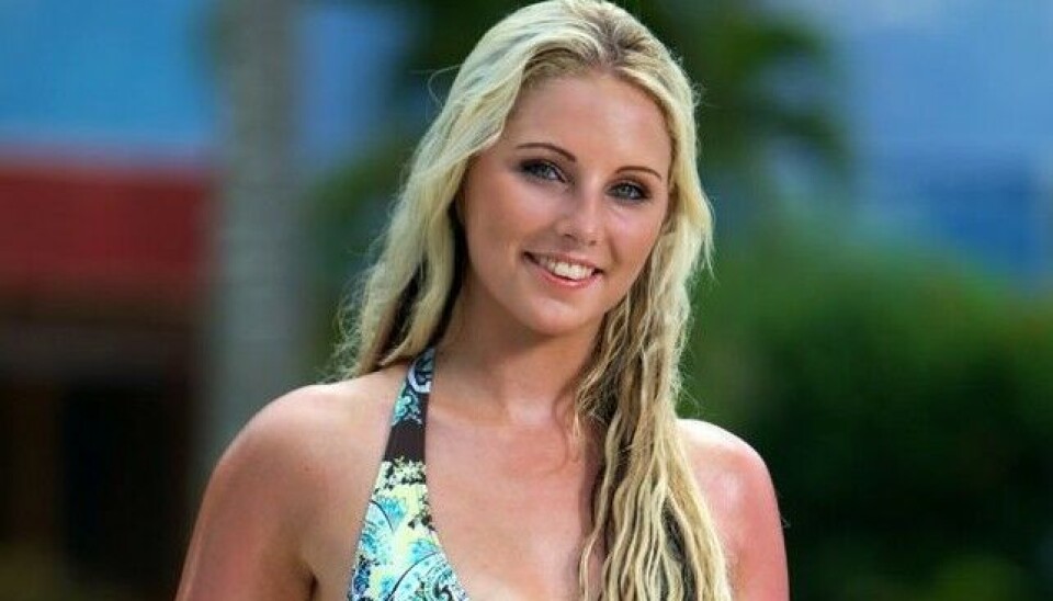 Camilla, da hun medvirkede i 'Paradise' (Foto: TV3)