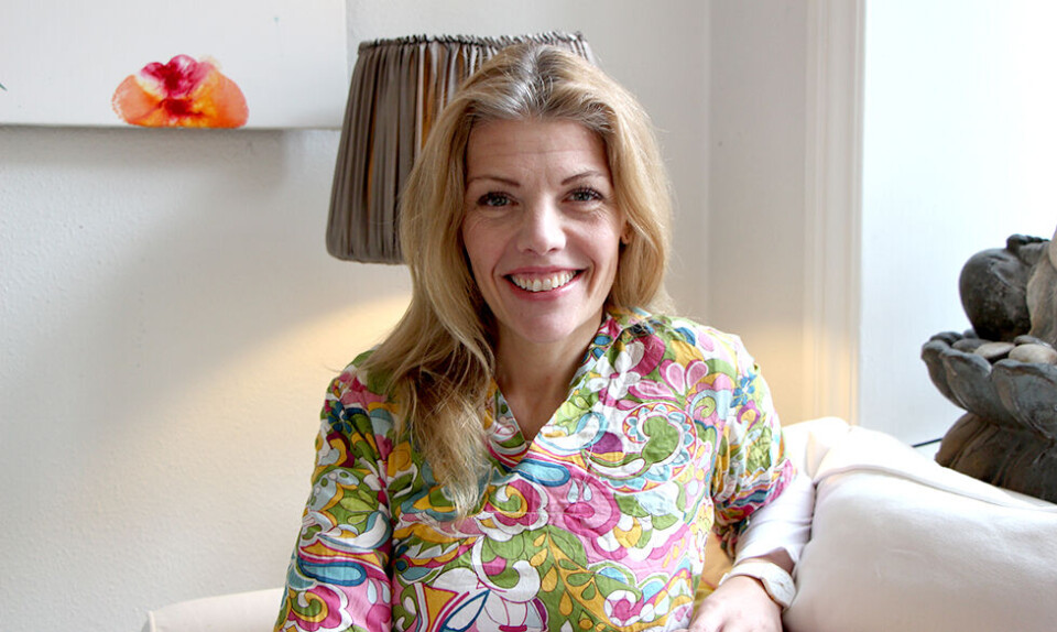 Helene smiler