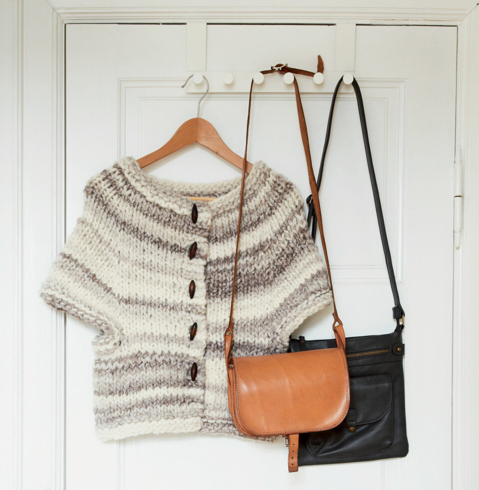 Strikket vest