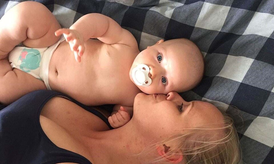 utrøstelig baby
