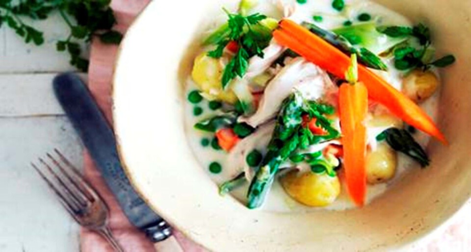 Nem med til fridagene: Frikassé og kyllingesalat