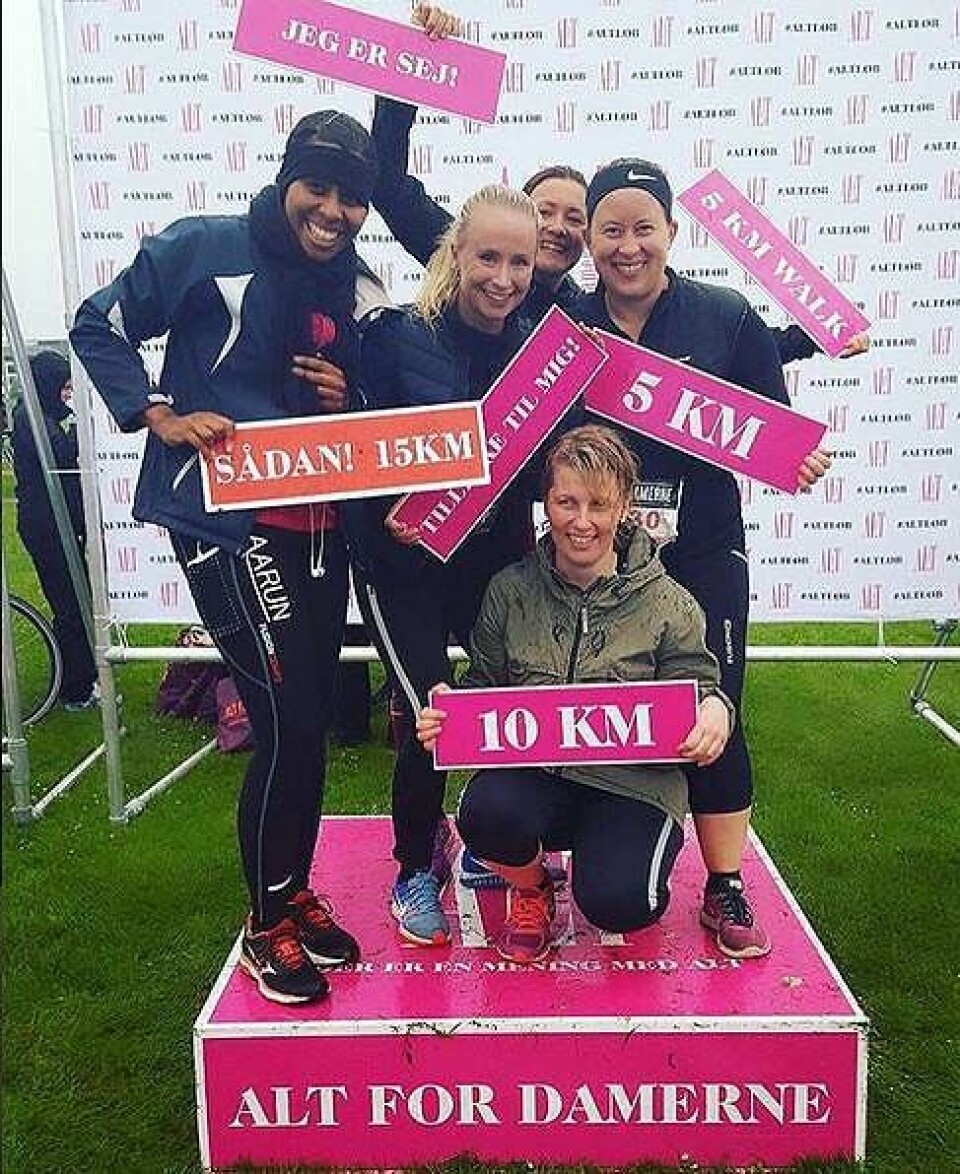 Se dagens bedste billeder fra Kvindeløbet i Aalborg