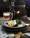 Fiskesuppe med øl