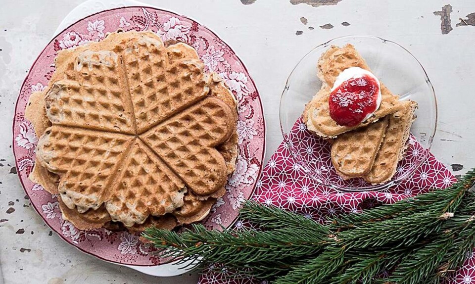Opskrift på glutenfri vafler