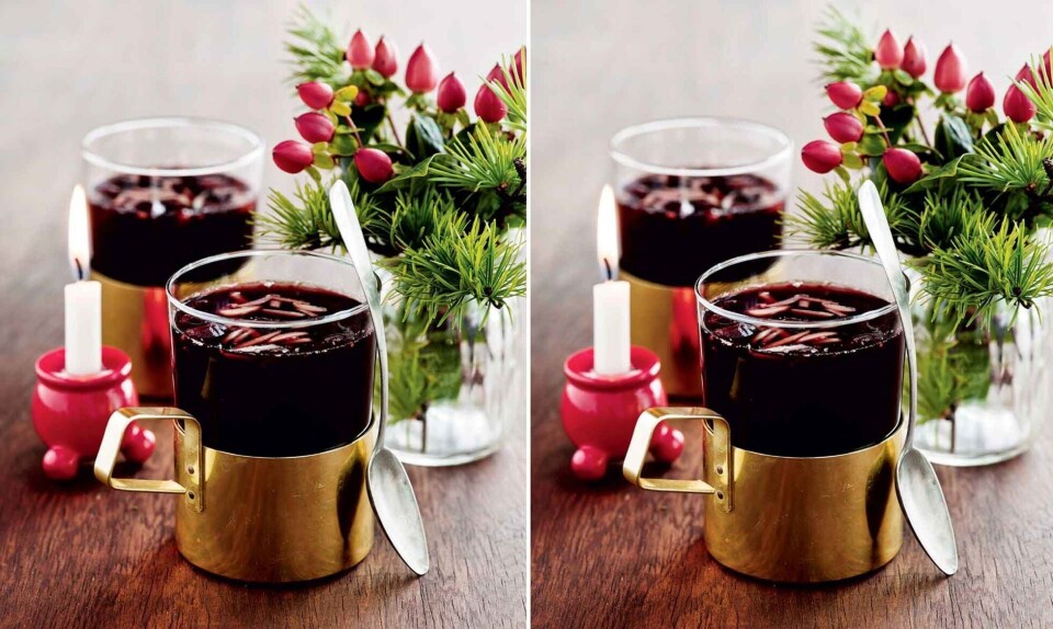 Tranebærgløgg: Rød gløgg uden rødvin