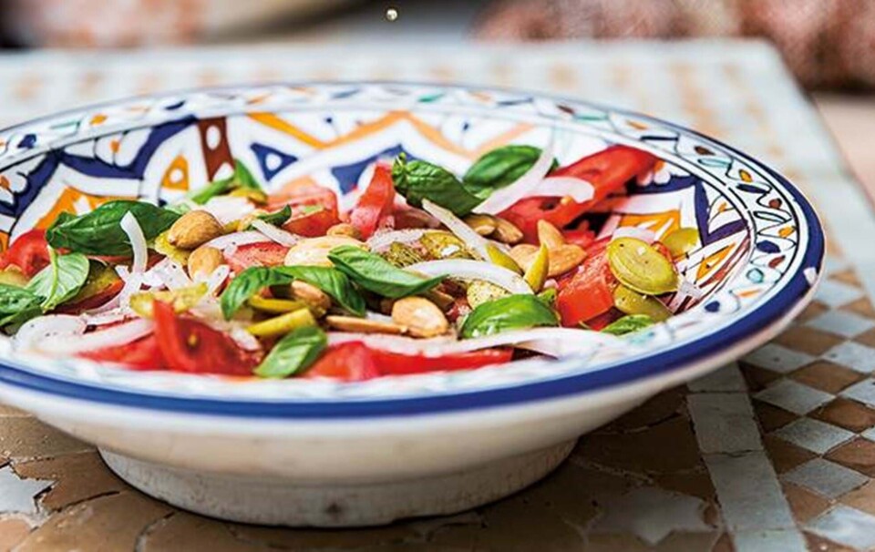 spansk tomatsalat