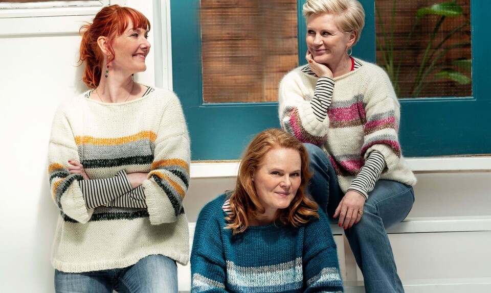 Newbie-sweater strikkeopskrift
