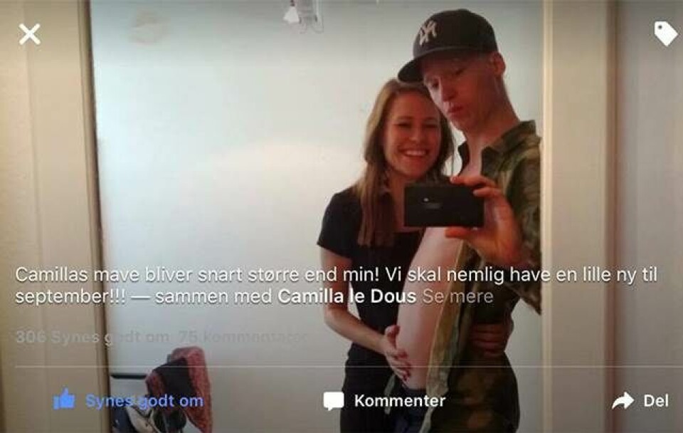 Billede 4 - 21 søde måder at afsløre sin graviditet på via sociale medier