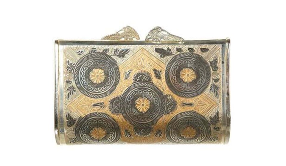 Persisk prinsesse: Clutch i antikt look