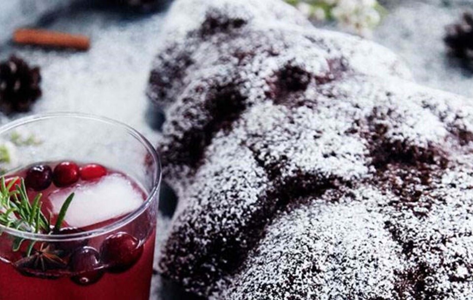 Cranberry Cosmopolitan & tranebærkrydderkage