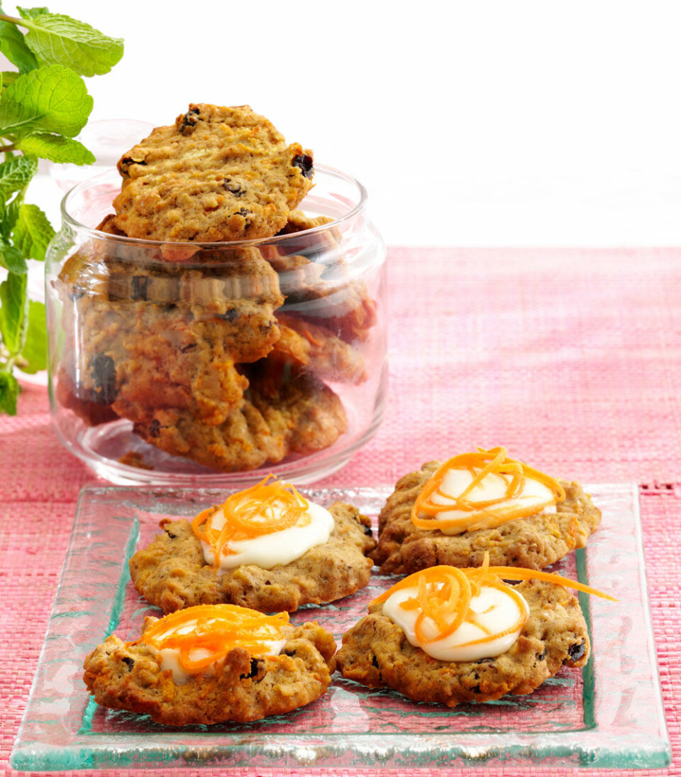 Bag de bedste gulerodskage-cookies