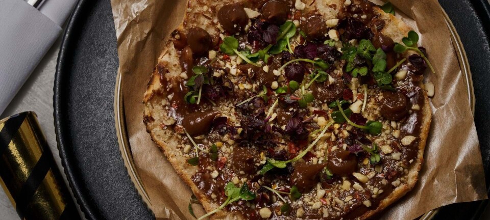 Anderledes nytårsdessert: Whiskypizza