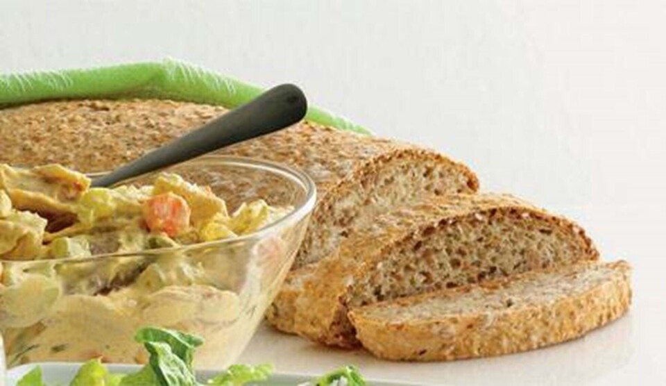 Enkelt groft brød