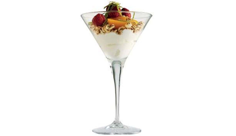 Opskrift på trifli a la Peach Melba
