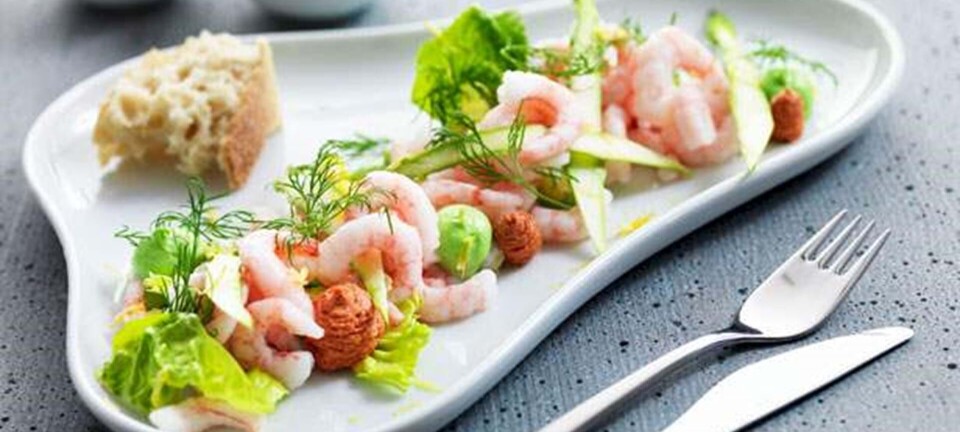 Kutter-Rejer med asparges, avocado og hjertesalat