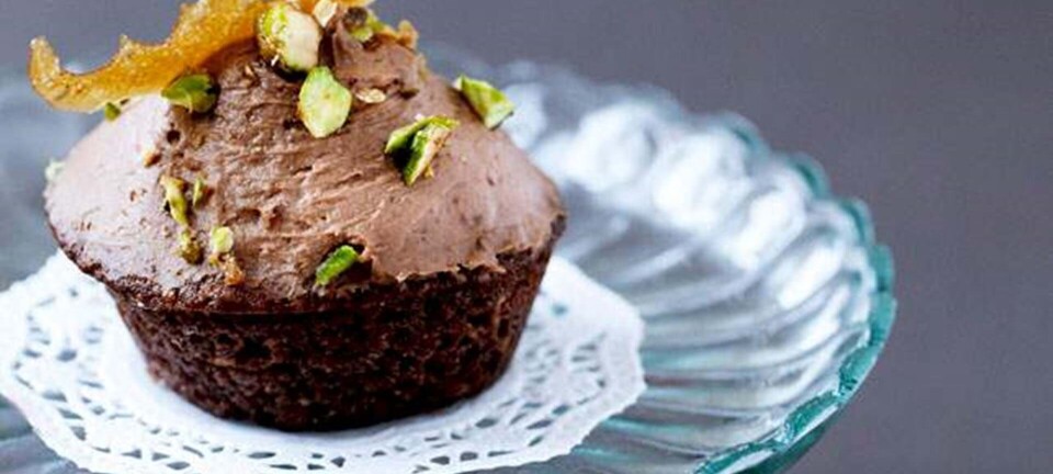 Mazarinkage med chokolade og nougatcreme