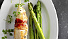 Kylling med bacon og asparges