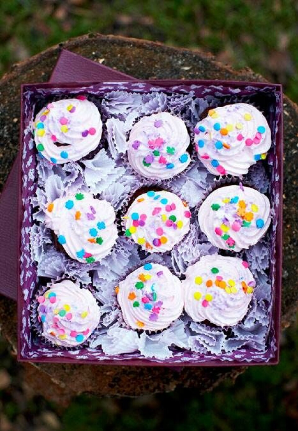 Festlige cupcakes til fastelavn