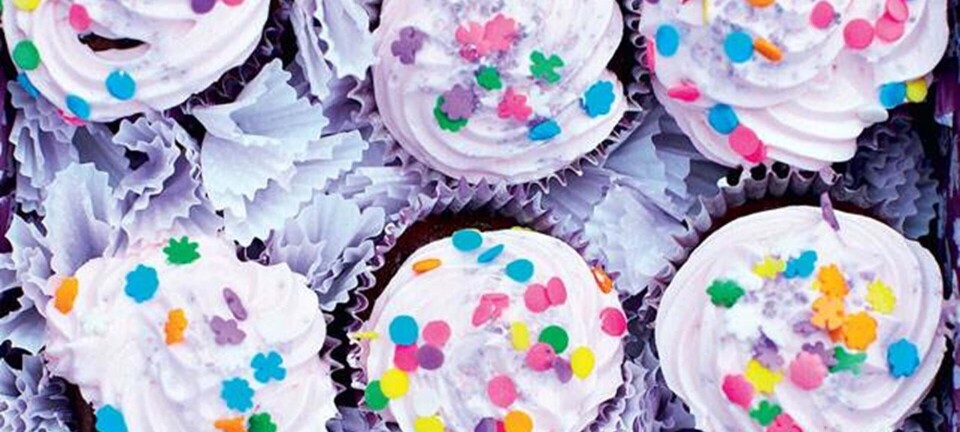 Festlige cupcakes til fastelavn