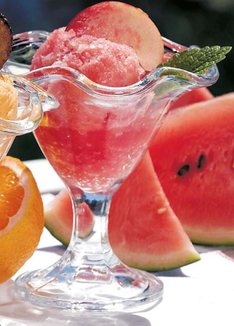 Melonsorbet