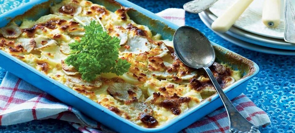 Flødekartofler med jordskokker