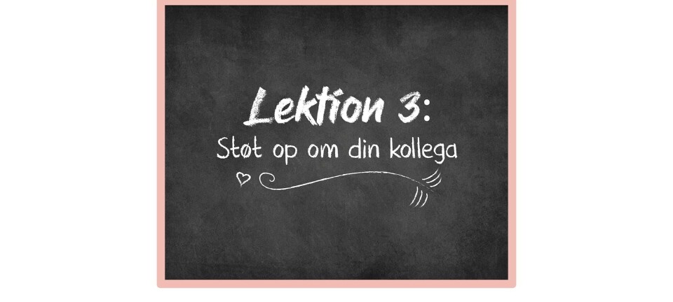 Lektion 3: Sådan gør du, hvis du er vidne til seksuel chikane på din arbejdsplads