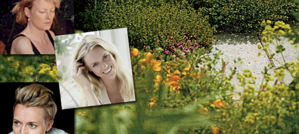 3 kendte kvinder: Vores haveliv