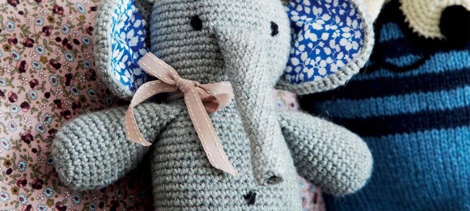 Hækl selv: Skøn elefant