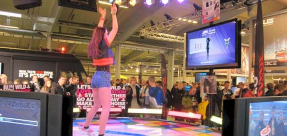 Damerne på gadgetmessen Beep 2011