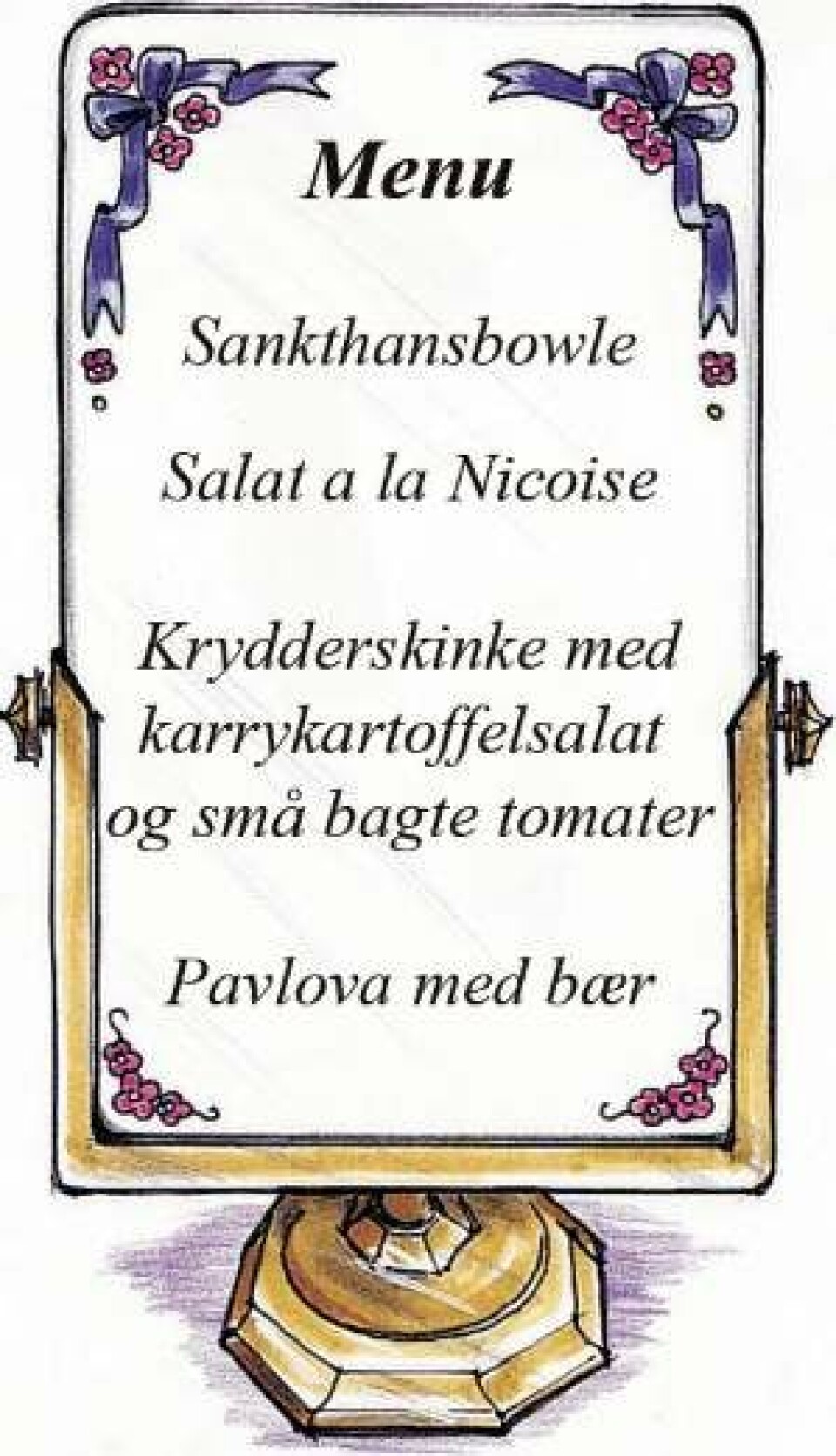 Skøn sankthans menu til hele familien