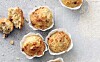 Muffins med parmaskinke og ost