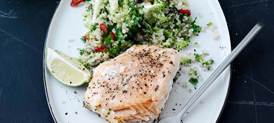 Laks, grønt & quinoa