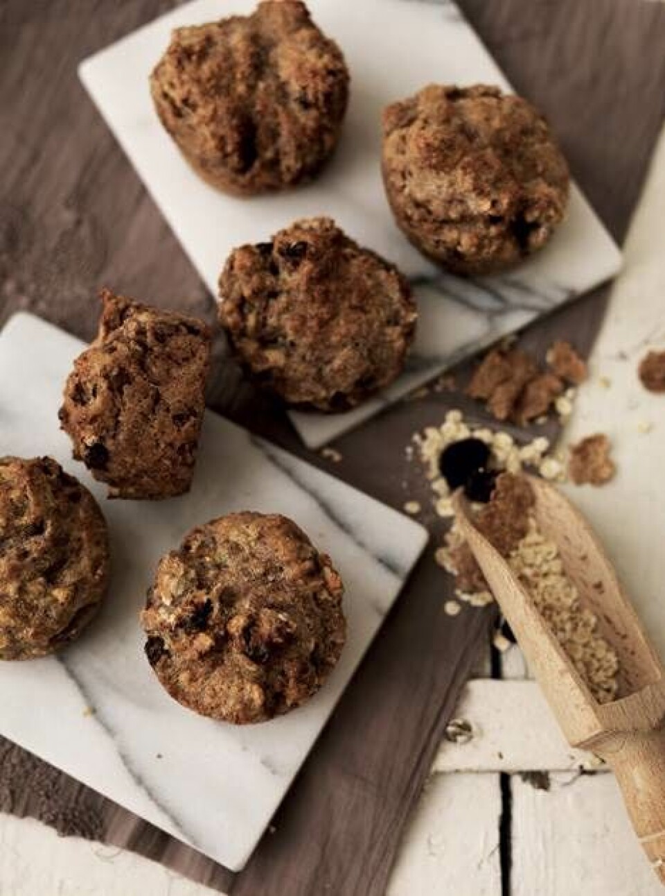 Mysliboller bagt som muffins