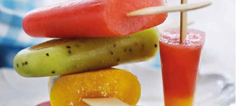 Opskrift: Sukkerfri ispinde af søde frugter