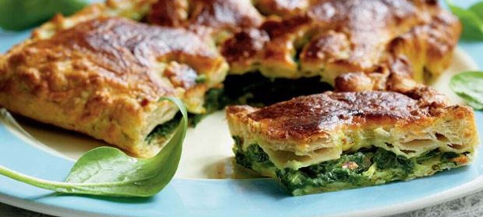 Verdens nemmeste spinattærte