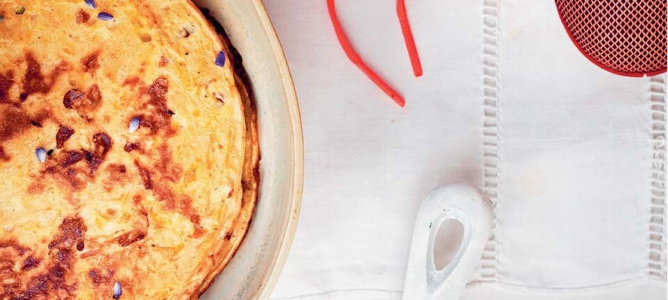 Proteinpandekager med gulerod