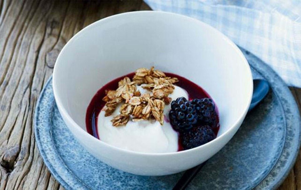 Yoghurt med crunch