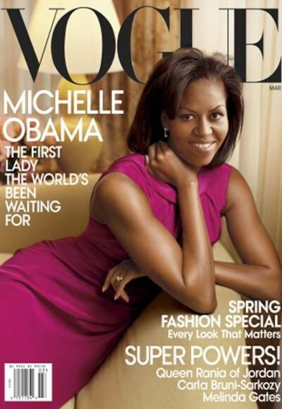 Michelle Obama er verdens mest magtfulde kvinde